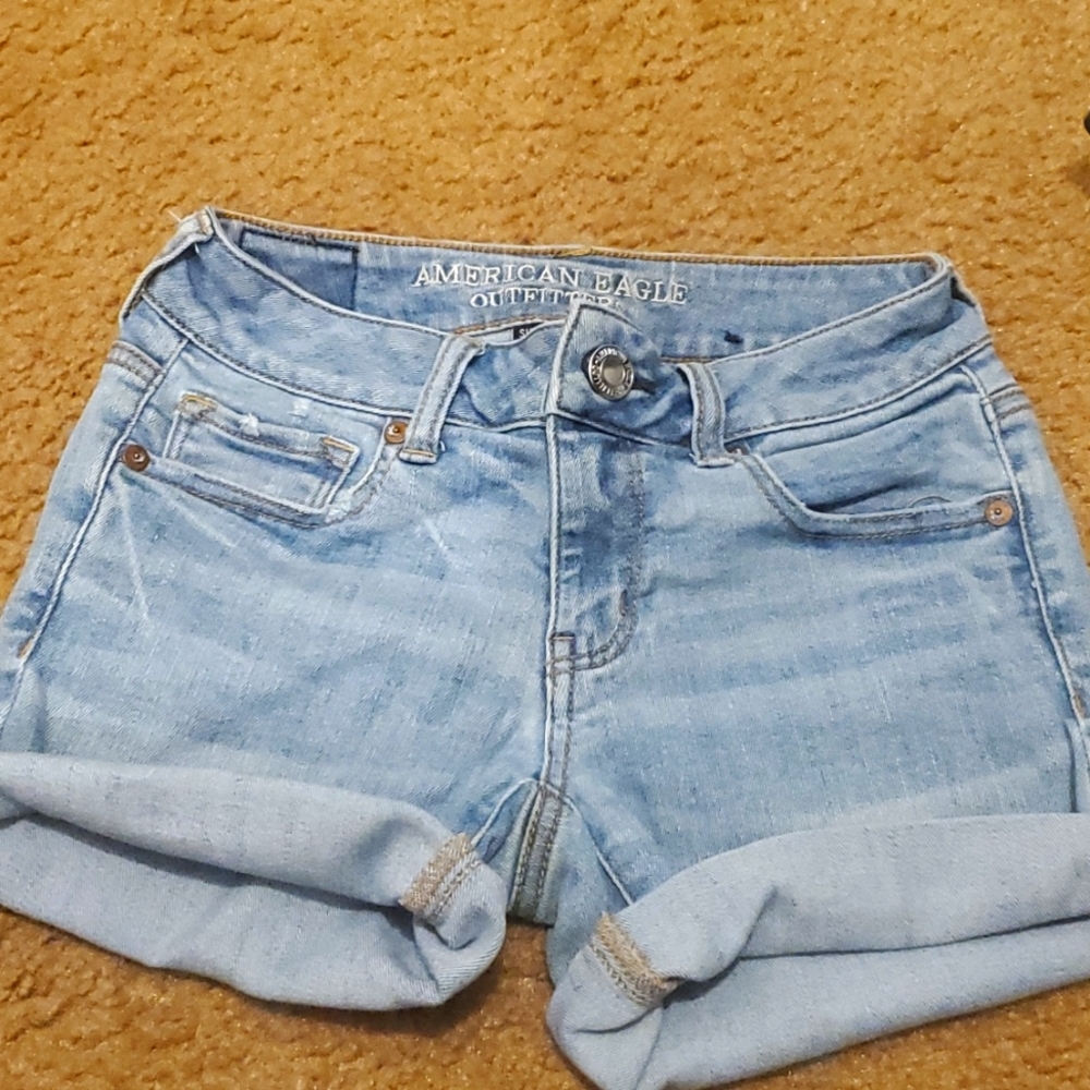 Women's denim shorts